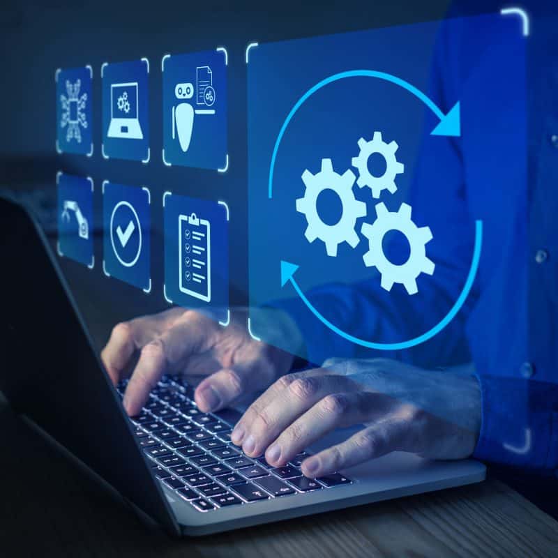 Flexible automation software and cloud-based solutions for manufacturing and engineering industries at AheadMG.